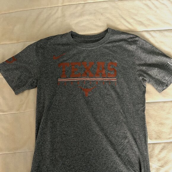 Texas Longhorns Dark Grey T-Shirt Women's Small - Picture 1 of 1